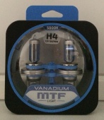 Галогеновые лампы MTF vanadium H4 12V 55W 5000К