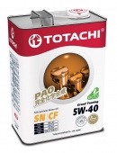 Моторное масло TOTACHI Grand Touring SN 5W40,4L, (4562374690844)