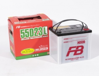 Аккумулятор FURUKAWA BATTERY SUPER NOVA 60Ah/550A (55D23L)