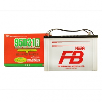 Аккумулятор FURUKAWA BATTERY SUPER NOVA 80Ah/740A (95D31R)