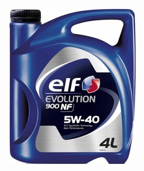 Моторное масло ELF Evolution 900 NF SL/CF 5w40,4L, (194873)