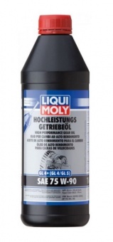 Трансмиссионное масло LIQUI MOLY Hochleistungs-Getriebeoil 75W-90 GL-4/5,1L,(3979)