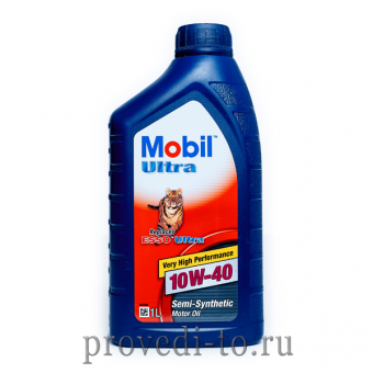 Моторное масло MOBIL Ultra SL/CF 10w40,1L, (152625)