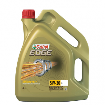 Моторное масло CASTROL EDGE Titanium LL SN/CF 5w30,4L, (15669A)