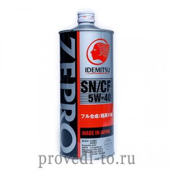 Моторное масло IDEMITSU Euro Spec SN/CF 5w40,1L, (1849-001)