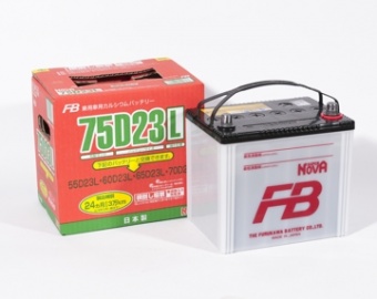 Аккумулятор FURUKAWA BATTERY SUPER NOVA 65Ah/620A (75D23L)