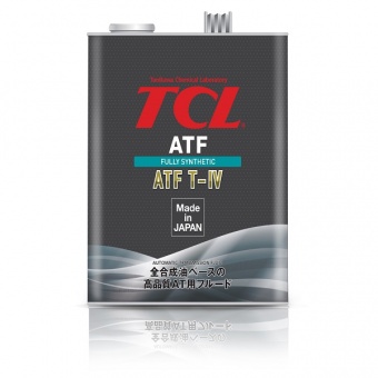 Трансмиссионное масло TCL ATF TYPE T-IV,4L, (A004TYT4)
