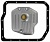 Фильтр АКПП с прокладкой Asakashi JT426K, (35330-06010)